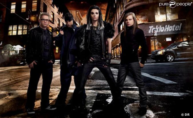 Le groupe Tokio Hotel.