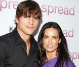 Ashton Kutcher et Demi Moore