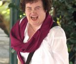 Susan Boyle à Los Angeles en Septembre, super heureuse