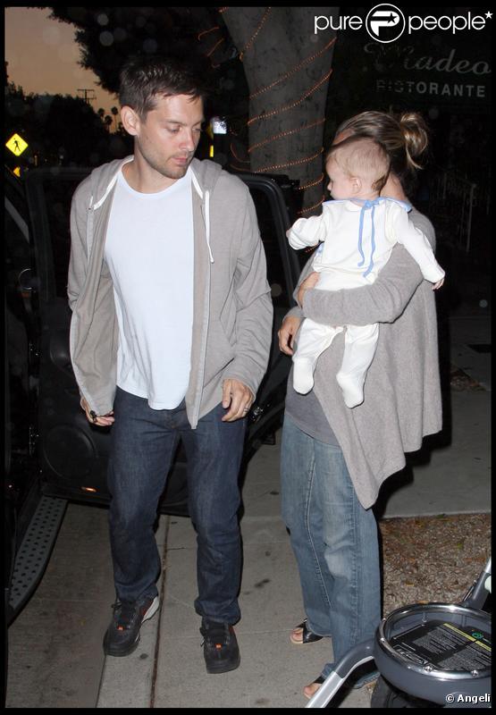 Tobey Maguire et sa femme Jennifer Meyer