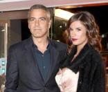 Elisabetta Canalis et George Clooney  