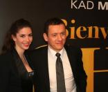Dany Boon et Yaël Harris, son épouse.