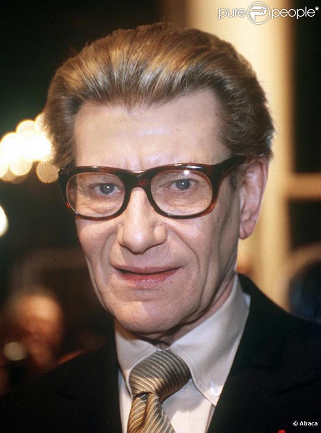 Portrait d'Yves Saint Laurent en janvier 2001 