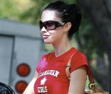 Brody Jenner's girlfriend - Jayde Nicole -, à la sortie de l'Urth Cafe de West Hollywood, à Los Angeles, le 28 octobre 2009 !