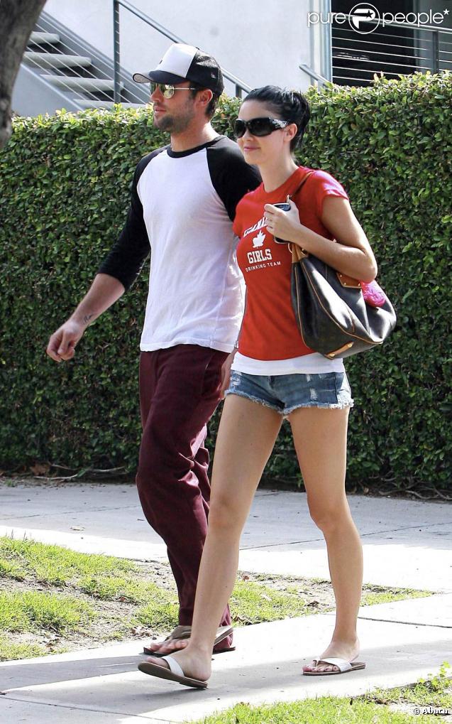 Brody Jenner et sa girlfriend Jayde Nicole, à la sortie de l'Urth Cafe de West Hollywood, à Los Angeles, le 28 octobre 2009 !