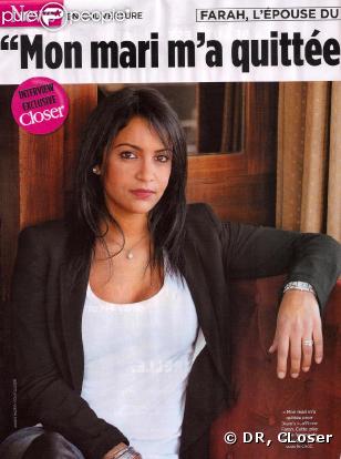 Farah dans les pages de Closer