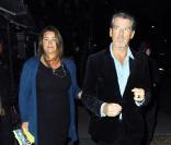 Pierce Brosnan et sa femme Kelly Shaye-Smith (28 octobre 2009, Los Angeles)