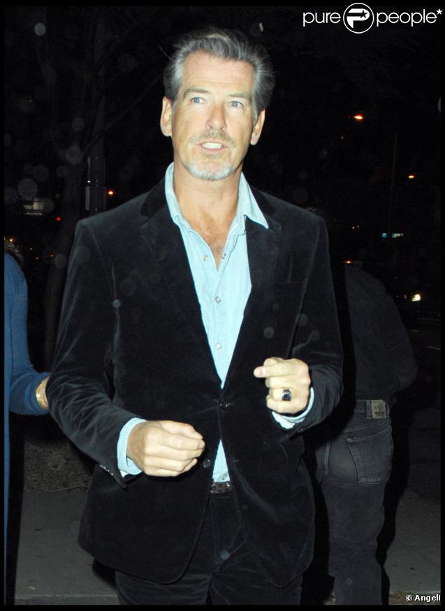Pierce Brosnan (28 octobre 2009, Los Angeles)