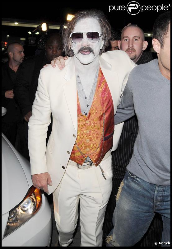 Mickey Rourke en Pablo Escobar... ou Joker ? (2009) 