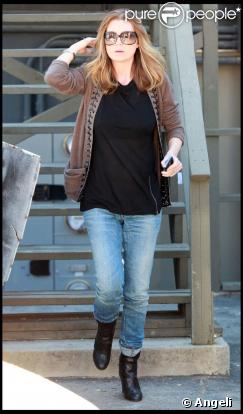Ellen Pompeo le 30 octobre à Los Angeles : elle retrouvé la ligne !