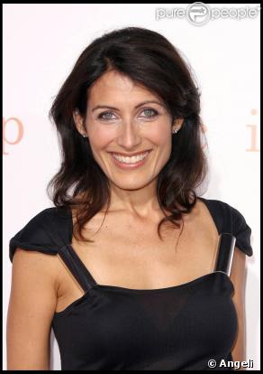 Lisa Edelstein et son regard qui tue, à l'occasion de l'avant-première de  Precious , dans le cadre de l'AFI FEST 2009, au Graumann's Chinese Theatre de Los Angeles, le 1er novembre 2009 !