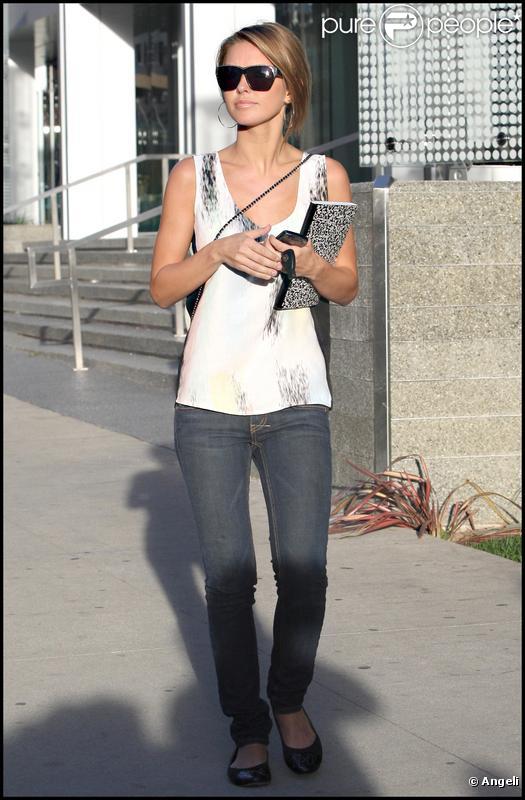 Audrina Patridge à Los Angeles, le 29 octobre 2009
