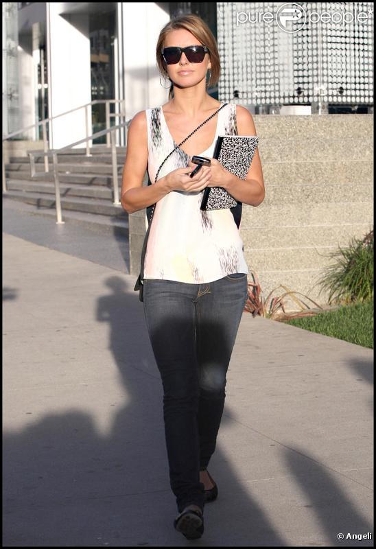 Audrina Patridge à Los Angeles, le 29 octobre 2009