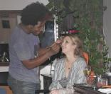 Whitney port dans un salon d'esthétique à Los Angeles, le 30 octobre 2009