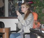Whitney port dans un salon d'esthétique à Los Angeles, le 30 octobre 2009