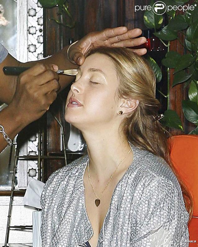 Whitney port dans un salon d'esthétique à Los Angeles, le 30 octobre 2009