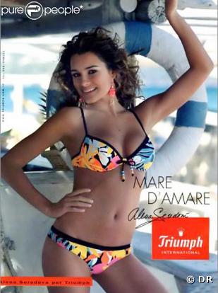 La nouvelle campagne Triumph avec Alena Seredova !