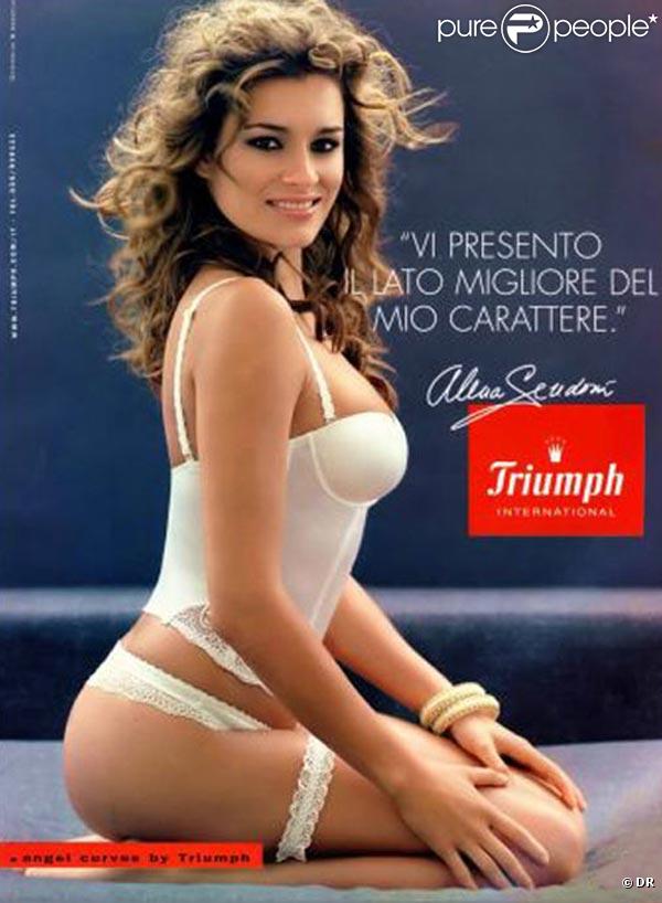 La nouvelle campagne Triumph avec Alena Seredova !