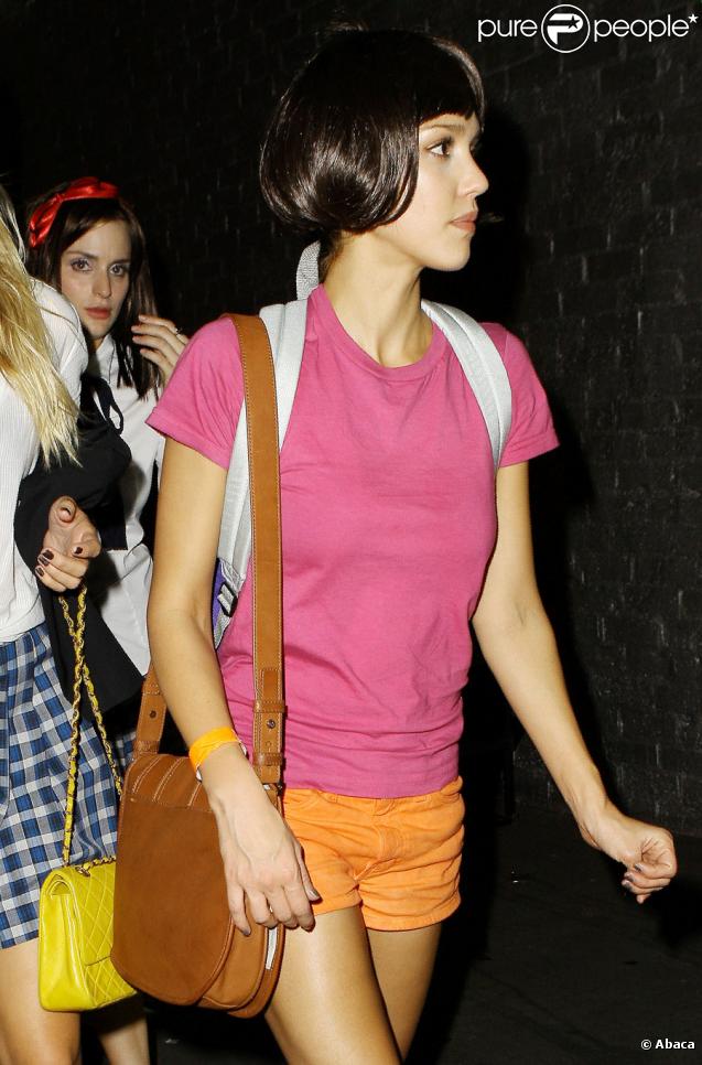 Jessica Alba, en Dora l'exploratrice... L'influence de la fille sur la mère ?