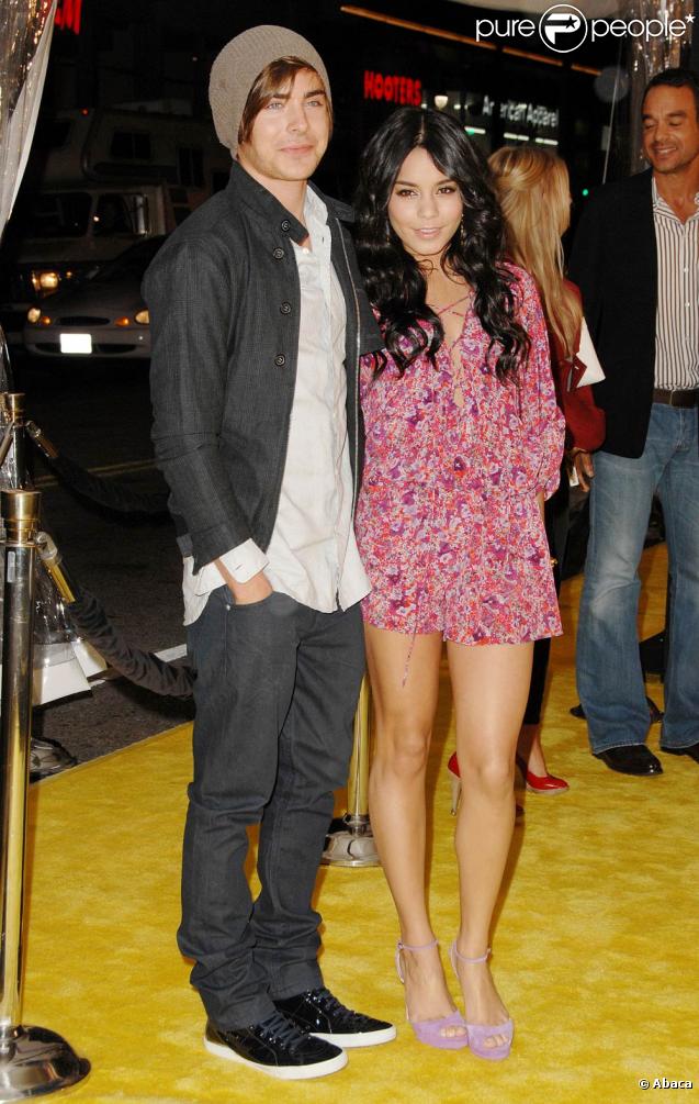 Vanessa Hudgens et Zac Efron le 2 mars 2009 