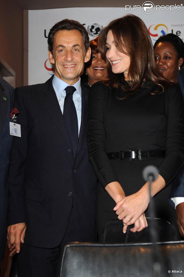Carla Bruni et Nicolas Sarkozy 