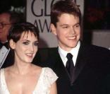 Winona Ryder et Matt Damon le 24 janvier 2000.
