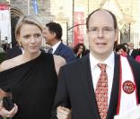 Albert de Monaco et Charlene Wittstock