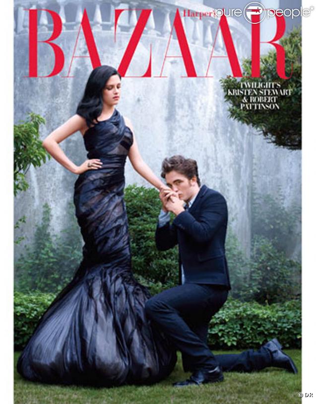Kristen Stewart et Robert Pattinson pour Harper's Bazaar