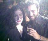 Dita von Teese et Adam Ikx à la soirée Vuitton, en octobre 2009. 