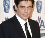 Benicio Del Toro, lors des 18e Britannia Awards, à l'Hyatt Regency de Century Plaza à Century City, à Los Angeles, le 5 novembre 2009.