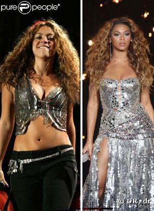 Shakira et Beyoncé