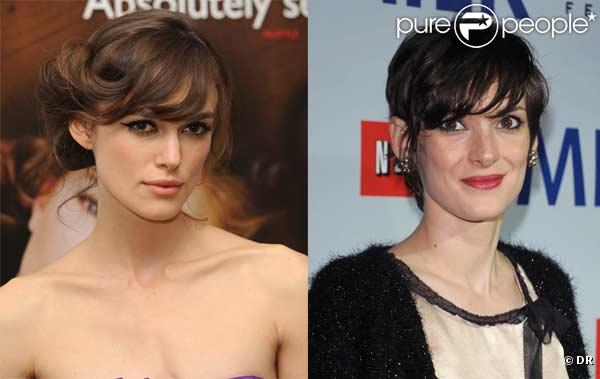 Keira Knightley et Winona Ryder 