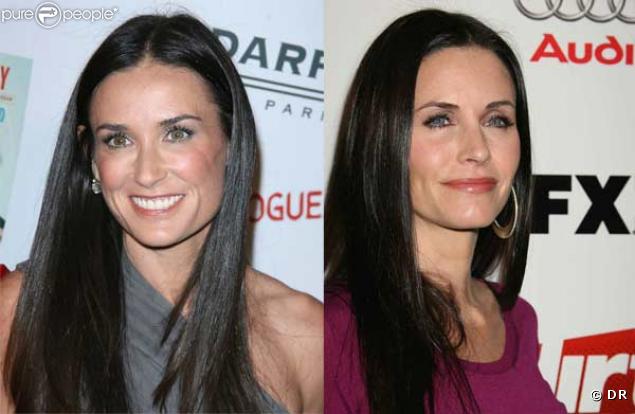 Demi Moore et Courteney Cox