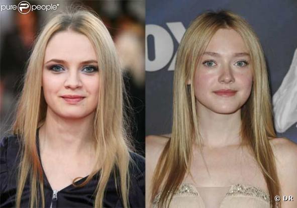sara Forestier et Dakota Fanning
