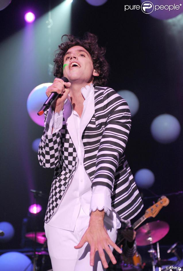 Mika en concert à Los Angeles  au Palladium le 23 Octobre 2009.  