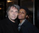 Remise du Prix de Flore 2009 à Simon Liberati : Yves Simon et sa compagne Patrice Flore 