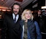 Remise du Prix de Flore 2009 à Simon Liberati : Frédéric Beigbeder et Carol Gerland 