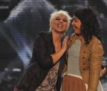 Cyrielle et Cécile affichent une grande complicité malgré la compétition qui fait rage.