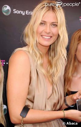 Maria Sharapova le 31 octobre 2009 à Los Angeles 