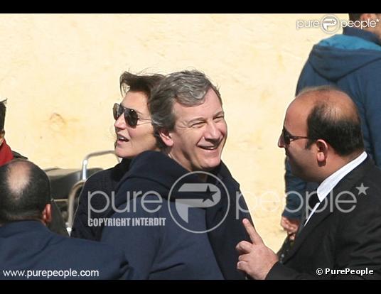 Cécilia Ciganer-Albéniz et Richard Attias à Fès au Maroc