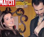 Letizia et Felipe en couverture de Paris Match