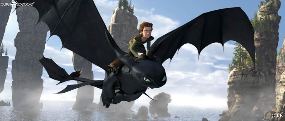 Des images de  Dragons , des studios Dreamworks.