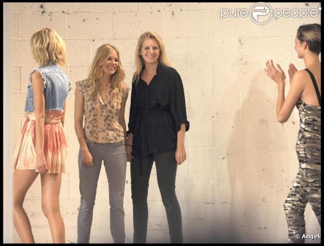Sienna Miller et sa soeur Savannah  