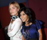 Justine Fraioli et Reem Kherici au Murano (12 novembre 2009)