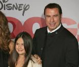John Travolta, Kelly Preston et leur fille Ella 