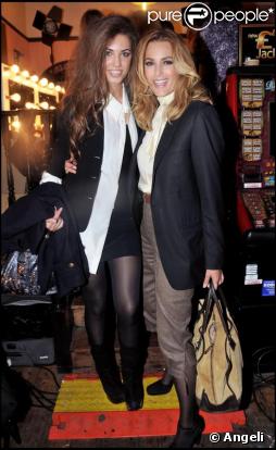 Amber et Yasmin Le Bon à la soirée Studio 54 à Londres