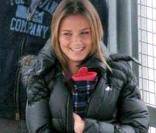 La très belle Daniela Hantuchova lors d'un shooting à Barcelone, en Espagne, le 11 novembre 2009.
