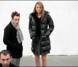 La très belle Daniela Hantuchova lors d'un shooting à Barcelone, en Espagne, le 11 novembre 2009.