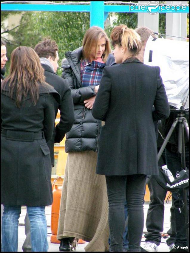La très belle Daniela Hantuchova lors d'un shooting à Barcelone, en Espagne, le 11 novembre 2009.