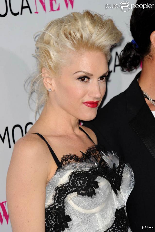 Gwen Stefani, à l'occasion du 30e anniversaire du MOCA (le Musée d'Art Contemporain), à Los Angeles, le 14 novembre 2009. 